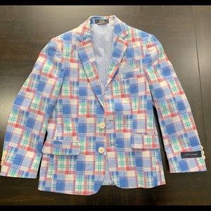 Tommy Hilfiger (Big Boys - Husky) Plaid Coat